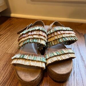 Chinese Laundry Women’s Platform Espadrilles, like new